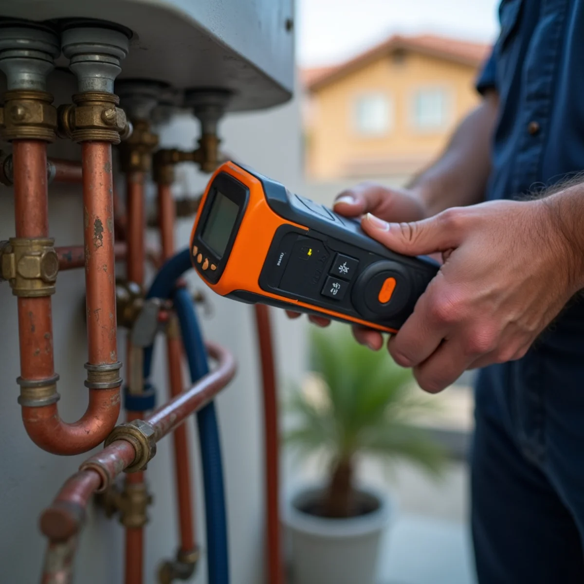 Gas Leak Repair in action on a South Bay home by South Bay Pro Plumbing crew