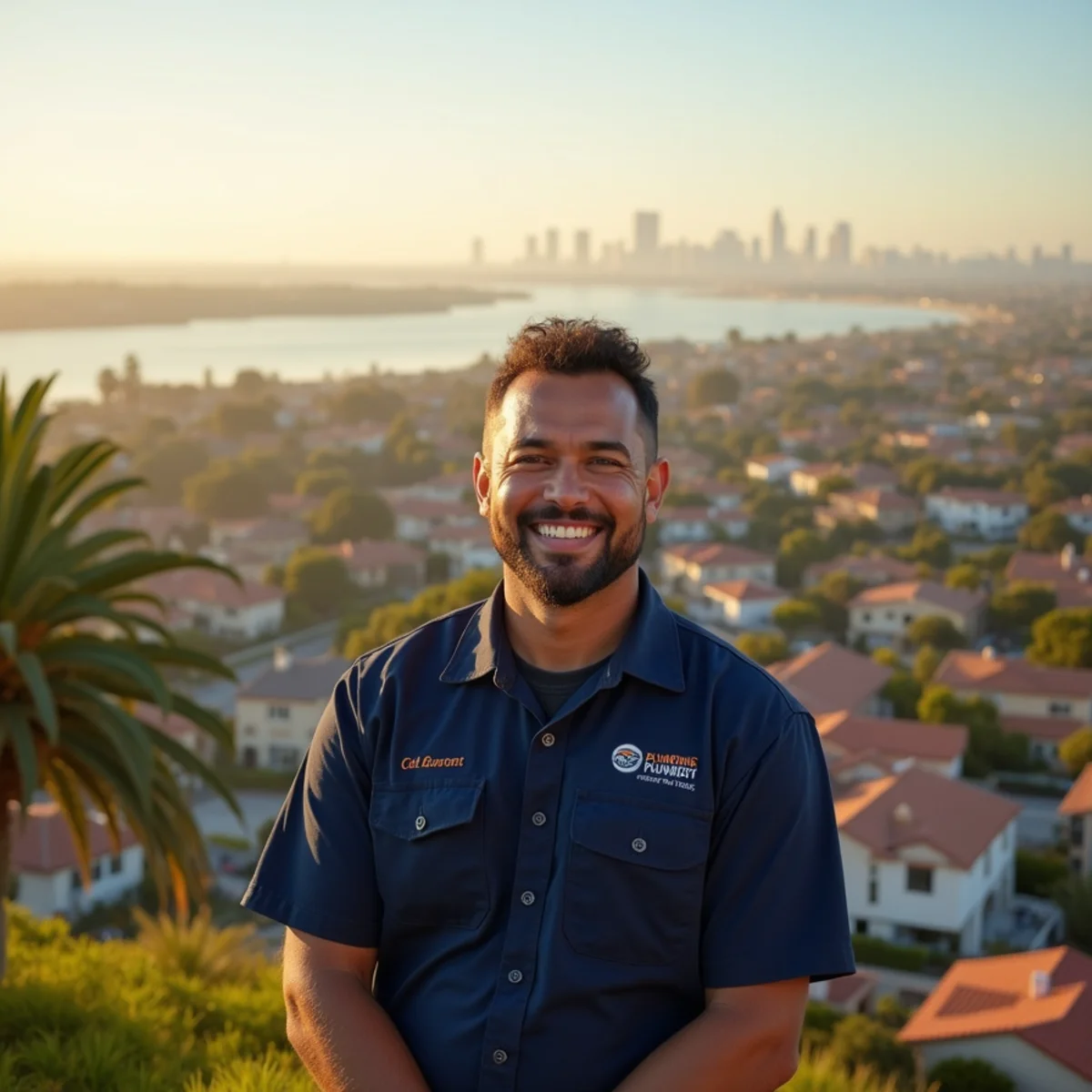 South Bay Pro Plumbing service area — San Diego South Bay to East County map view